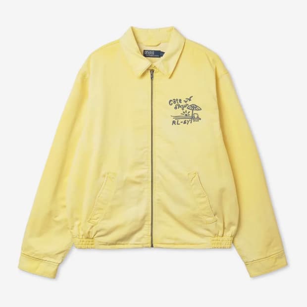 랄프로렌 가먼트다이드 스윙자켓