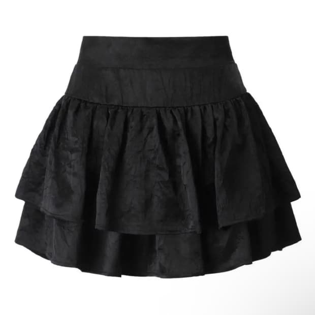 쓰리타임즈 발레리나 스커트 블랙