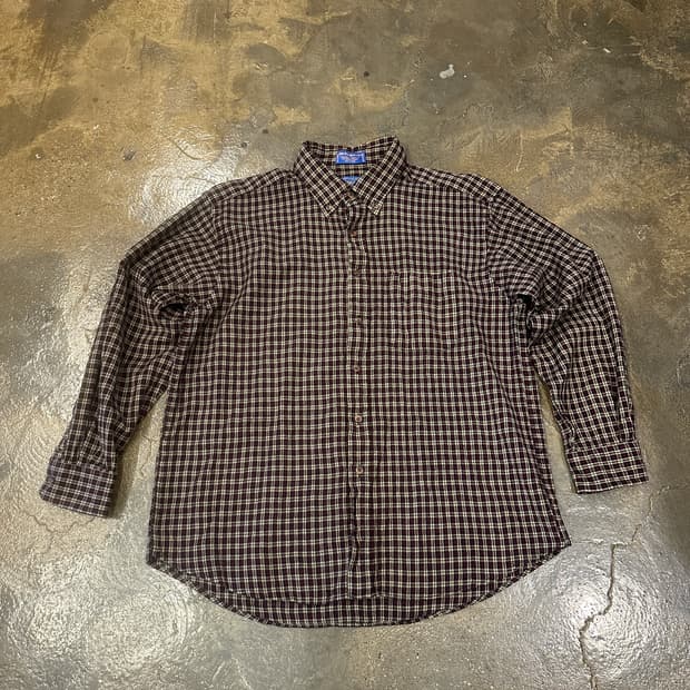 PENDLETON 펜들턴 버진 울 체크셔츠 XL