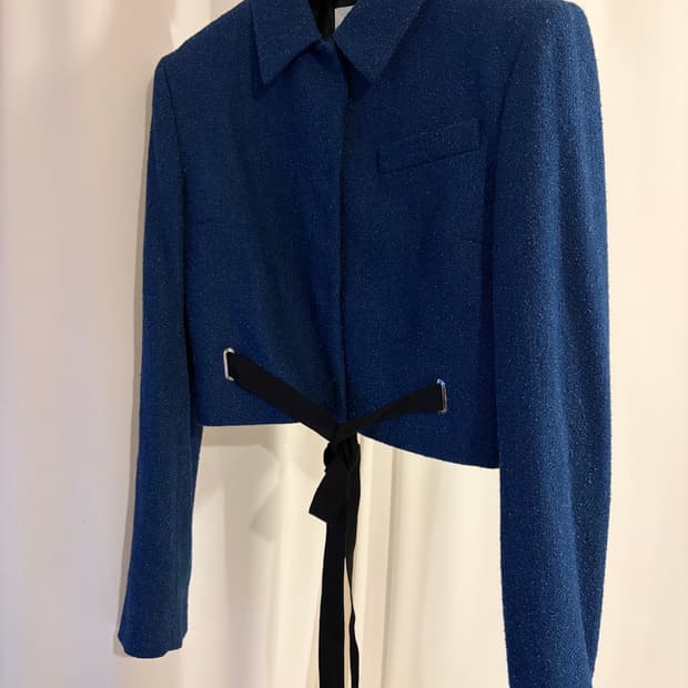 MSGM 여성 트위드 자켓 