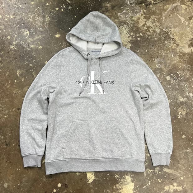 L) 캘빈클라인 기모 후드티 후드티셔츠