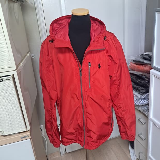 폴로 랄프로렌 후드 바람막이 점퍼 자켓S(약90~95)남녀공용 가능