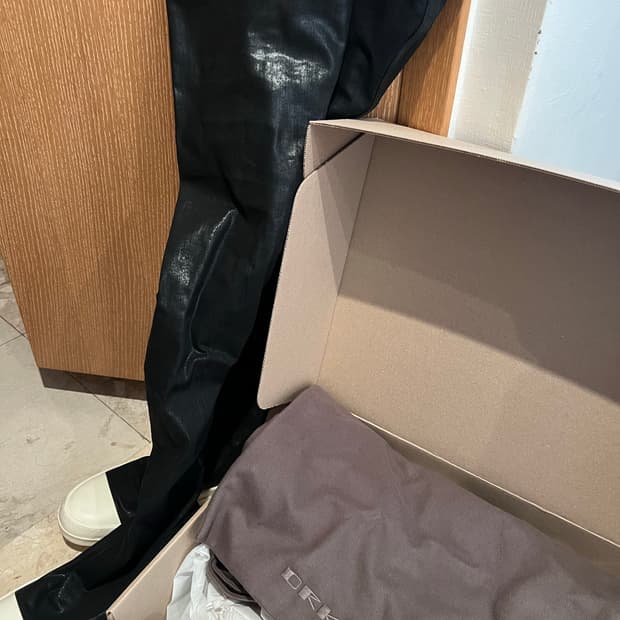 [37] 릭오웬스 다크쉐도우 하이삭스 스니커즈 릭삭스 