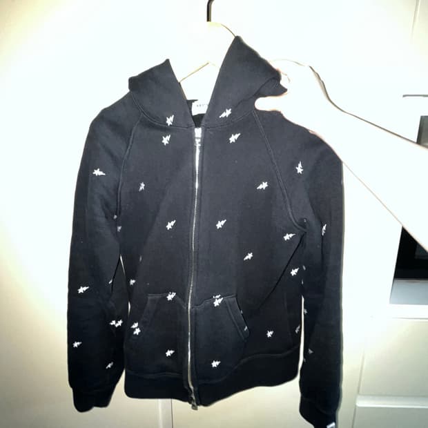 베이프 스타 로고 후드집업