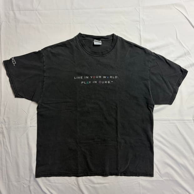[XL] 00s 빈티지 플레이스테이션 티셔츠