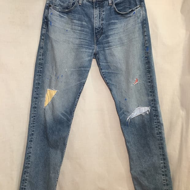 리바이스 빅E 502 Made & Crafted 테이퍼핏 데님 W34/L