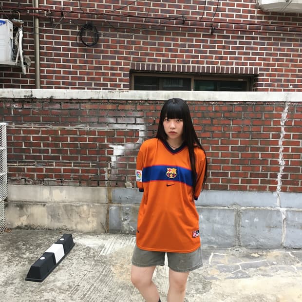 90s nike 나이키 FC 바르셀로나 엔리케 써드 셔츠