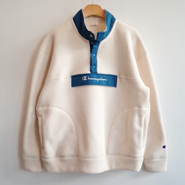 Champion 챔피온 빅로고 플리스 풀오버