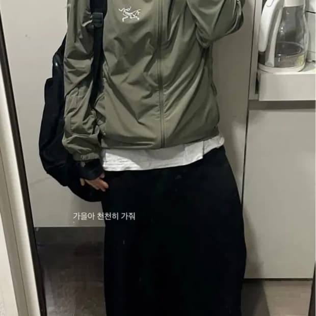 아크테릭스 빈티지 바람막이