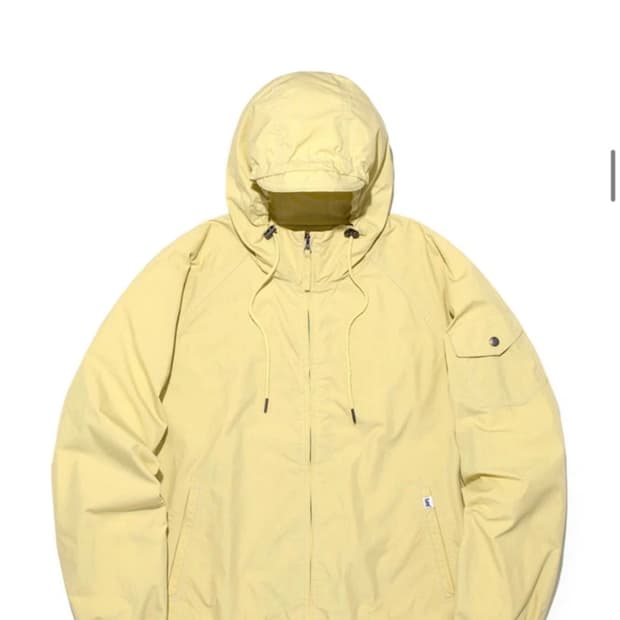 코튼 후디 자켓 레몬