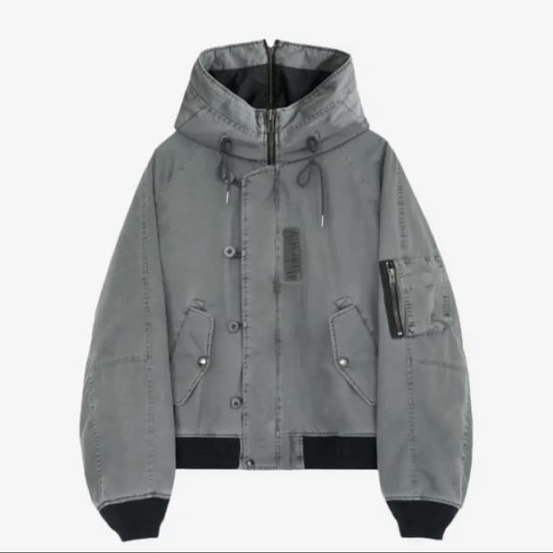 [4] 폴리테루 24fw n2b 파카 제이드