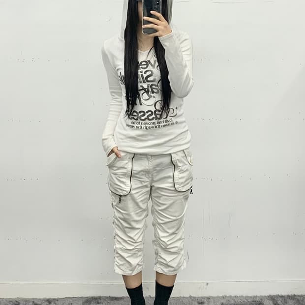 Katharine hamnett 카프리 팬츠