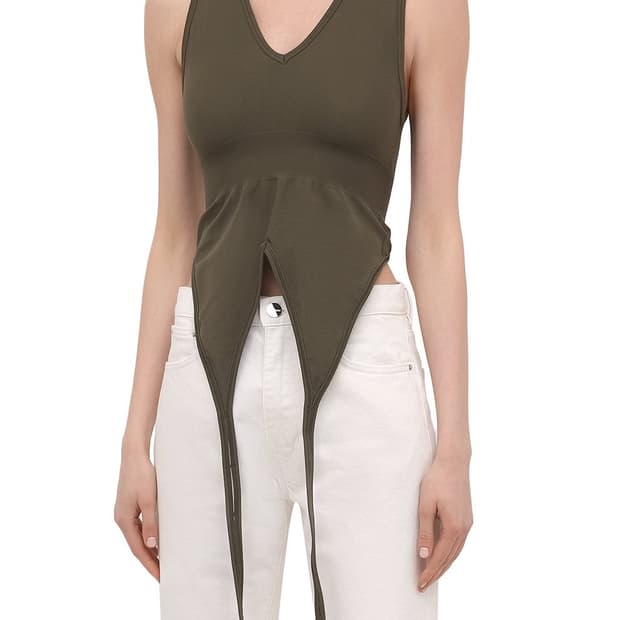 Helmut lang 투웨이 탑 새상품 xs/s