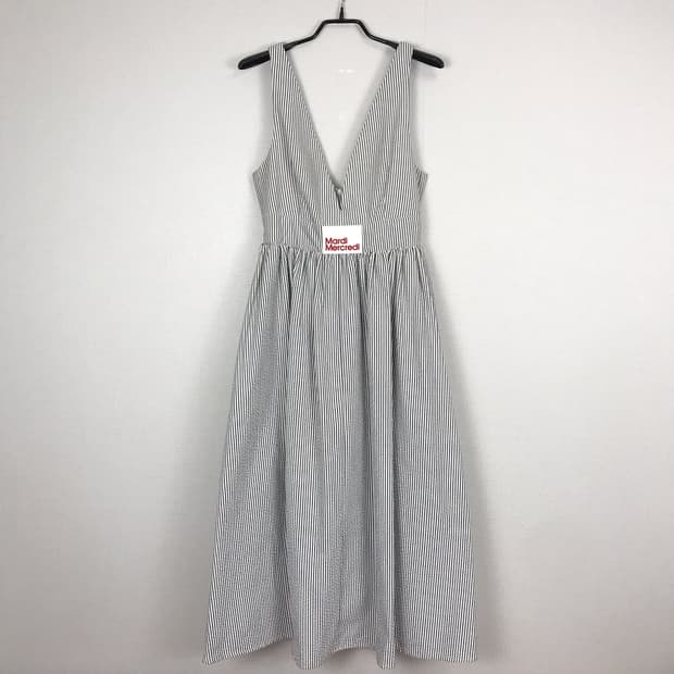 마르디 메크르디 스트라이프 원피스 여성S