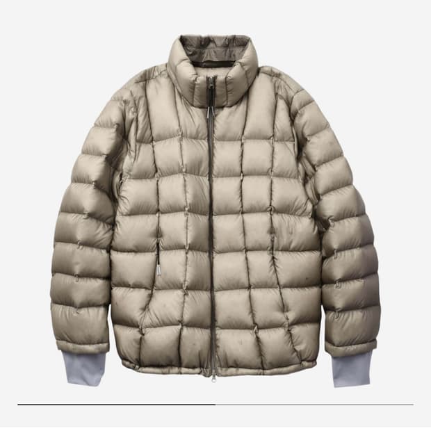 999humanity 모듈러 라이트 구스 퍼퍼 카키