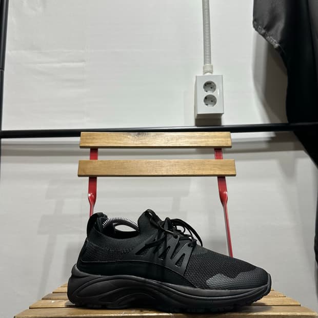 260) 노스페이스 운동화 남성 남자 트레킹화 FLEX KNIT 블랙