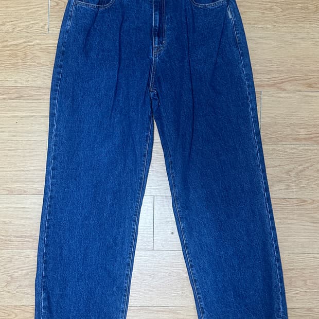 Cliff Relaxed Denim Pants Mid Indigo