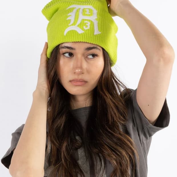 [사쿠라님 착용] R13 로고 비니