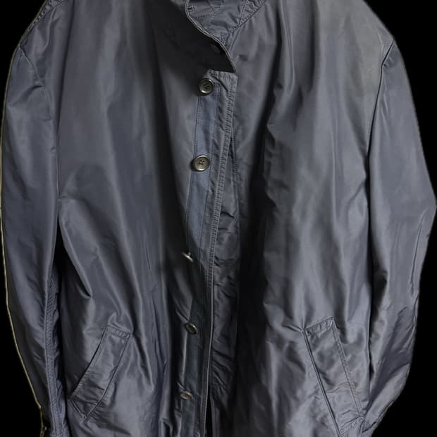 꼼데가르송 옴므 나일론 코트