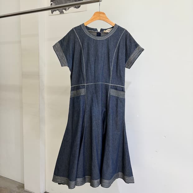 SAN VALENTINO (Made in Italy) 데님원피스