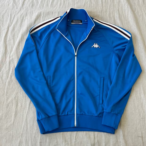 카파 이탈리아 백로고 블루 져지 L