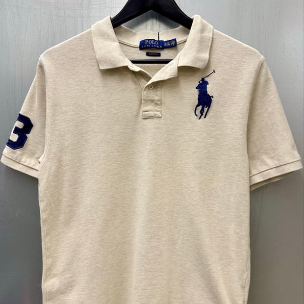 Polo 폴로 랄프로렌 보이즈라인 빅포니 오트밀색상 카라 피케 티