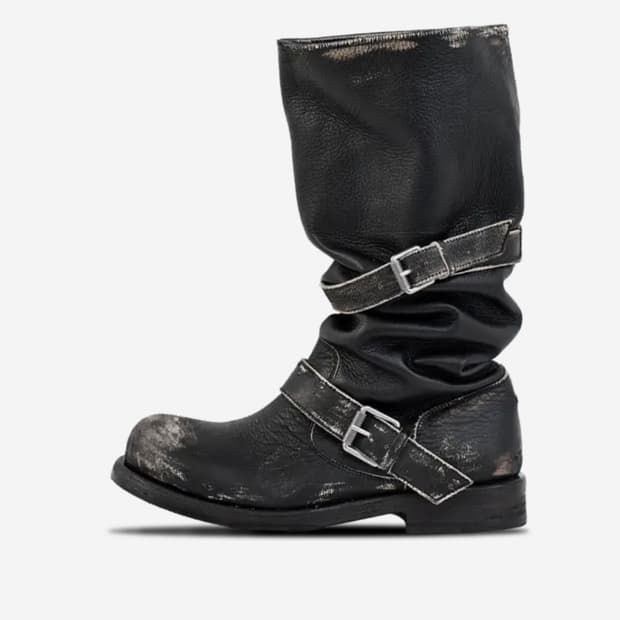 네거티브쓰리 슬러치 롱 부츠 230