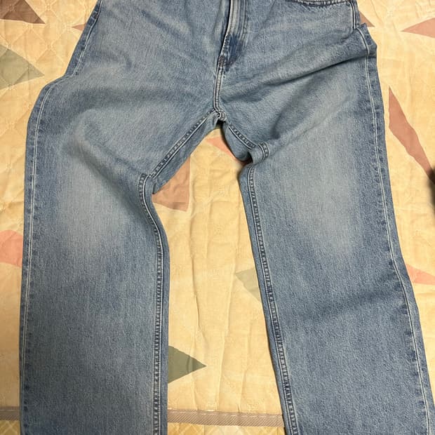 유니클로 jwa 스트레이트진 초판 63블루 32(475600)