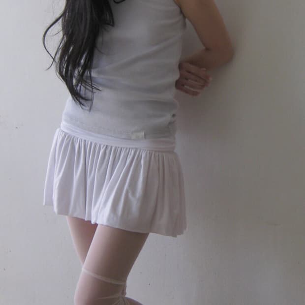 [fe.3] yuzu skirt (white)
