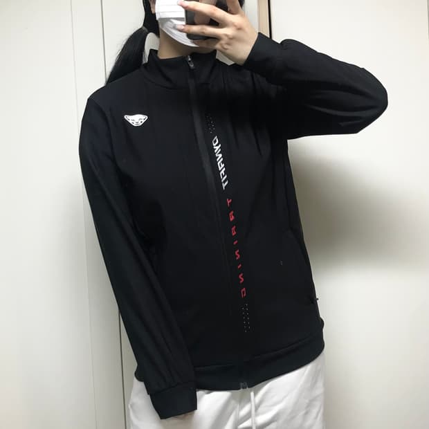 다이나핏 트레이닝 집업 M