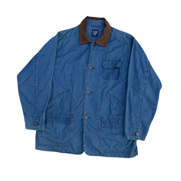 Gap 갭 레더 디테일 워크자켓