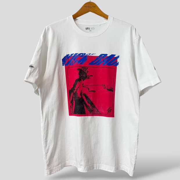 (XL)유니클로 x 요네즈켄시 체인소맨 UT 반팔티셔츠