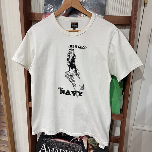 J64 리얼 맥코이 프린팅 반팔 티셔츠 36