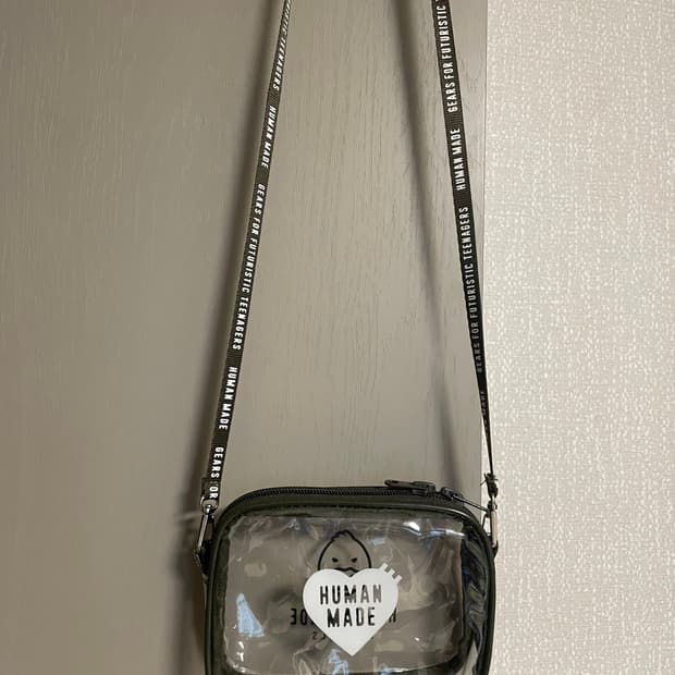 휴먼메이드 pvc 백 | human made pvc bag 
