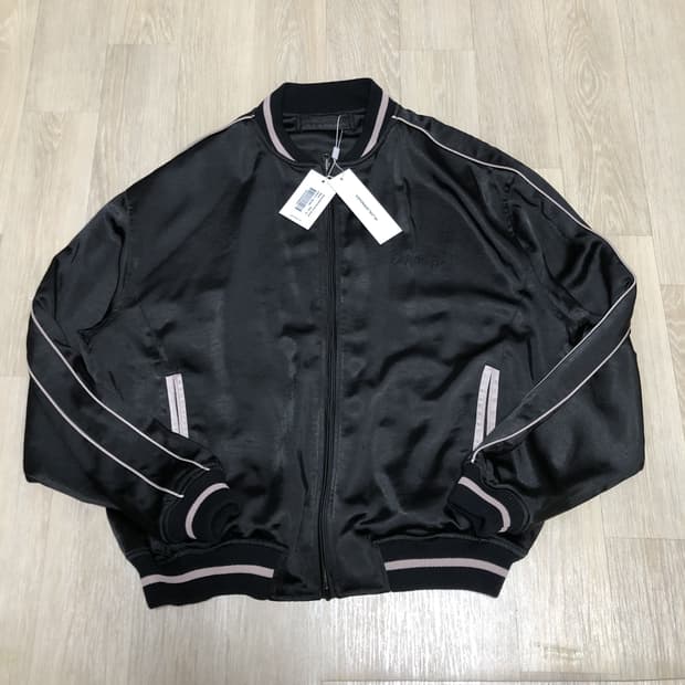 (XL) 새상품 에스피오나지 ESPIONAGE 리버시블 수베니어 자켓 블