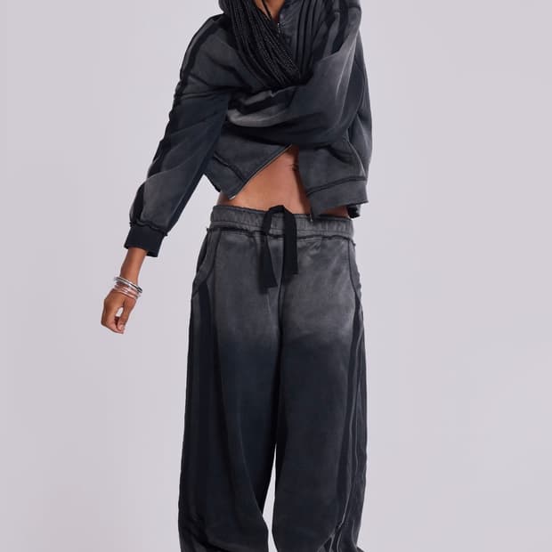 제이디드런던 그레이 스포츠 배기 몬스터 조거