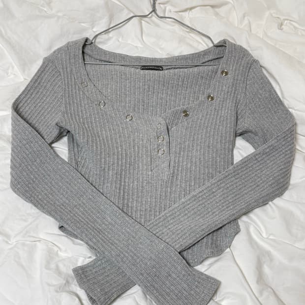 플노팔 버니탑 그레이 