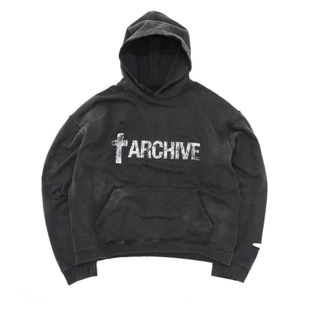 파아카이브 워시드 후디 1사이즈