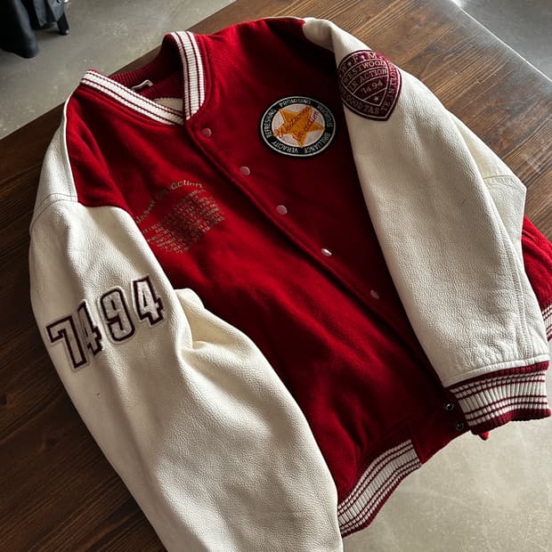 WESTWOOD IN ACTION 바시티 자켓