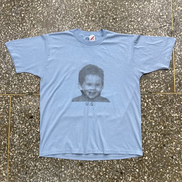 90s USA 바이너리 코드 이진법 빈티지 싱글스티치 티셔츠 XL