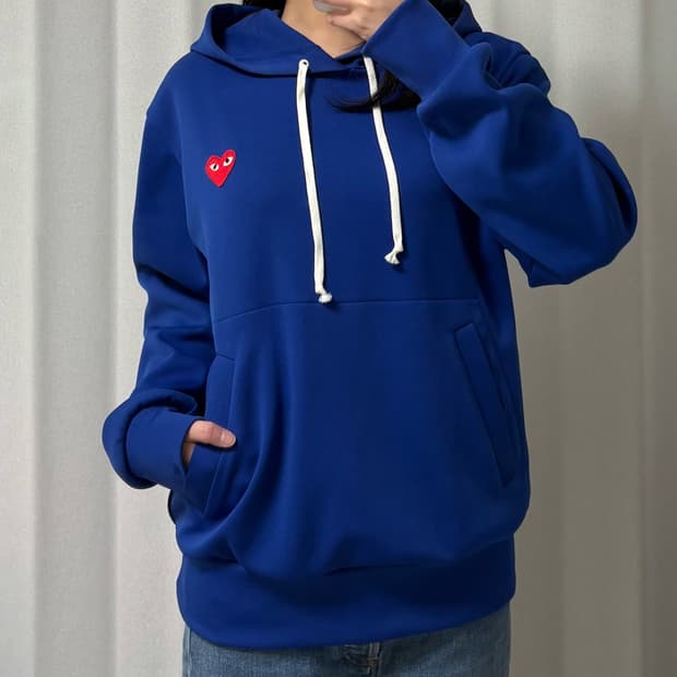 꼼데가르송 후드티