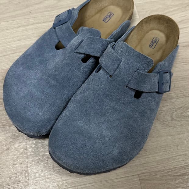 (270 / 42size) 버켄스탁 보스턴 엘리멘탈 블루