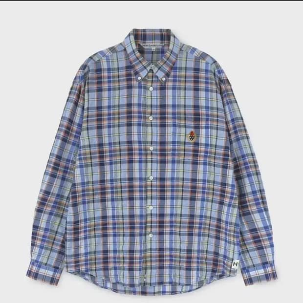 [L]헤리티지플로스 마드라스 체크 셔츠