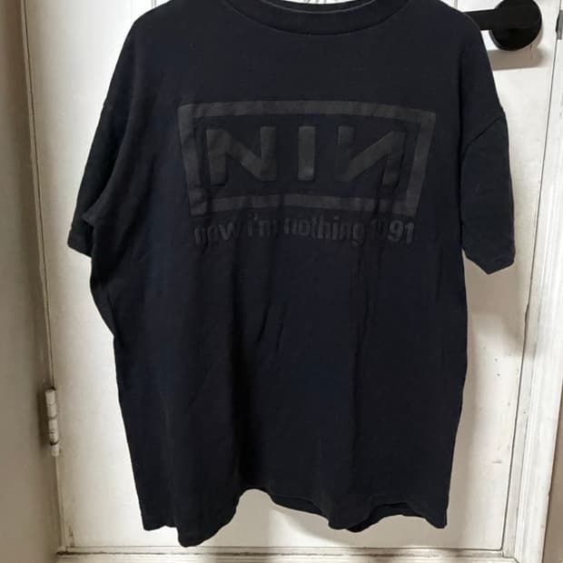 90s Nine inch nails now i’m nothing 티셔츠