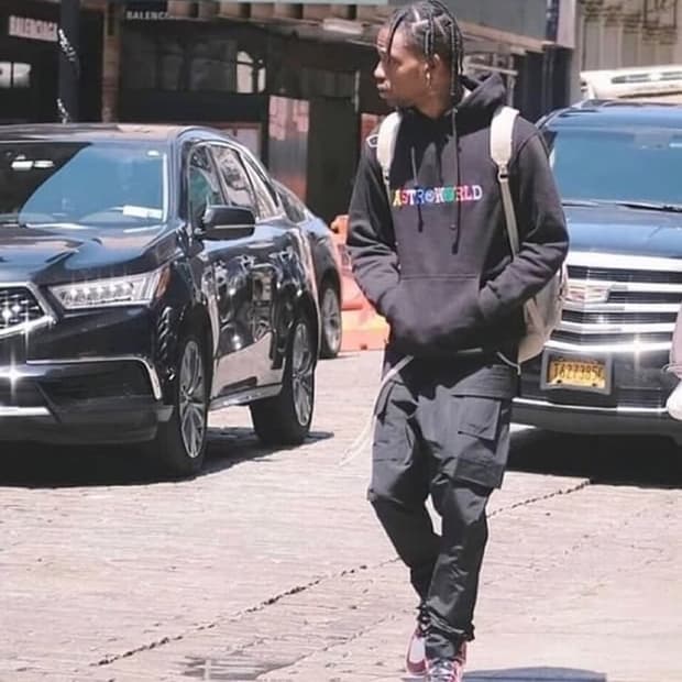 [트래비스 스캇 착용]릭오웬스 크리치 카고팬츠 더스트