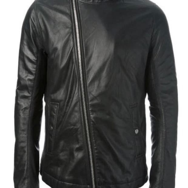 14fw 릭오웬스 스쿠버 후디드 레더 자켓 54사이즈