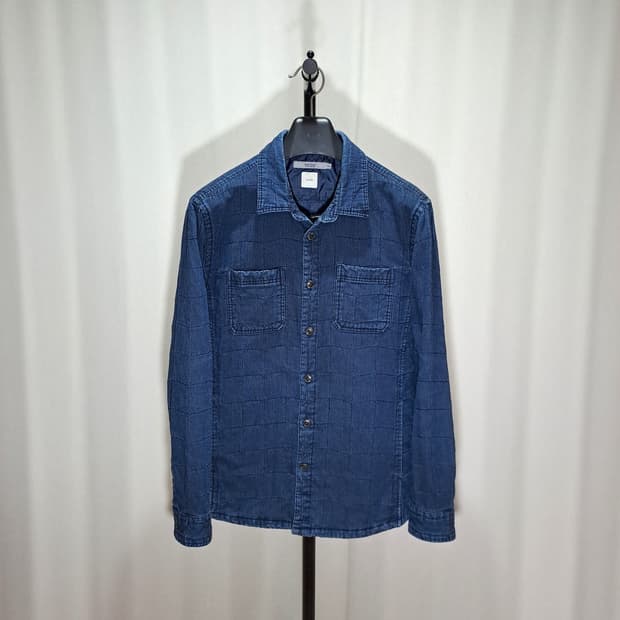 (택포) 시리즈 누빔 퀼팅 데님 아우터 셔츠 105 B368