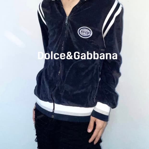 Dolce & Gabbana VINTAGE Navy jersey