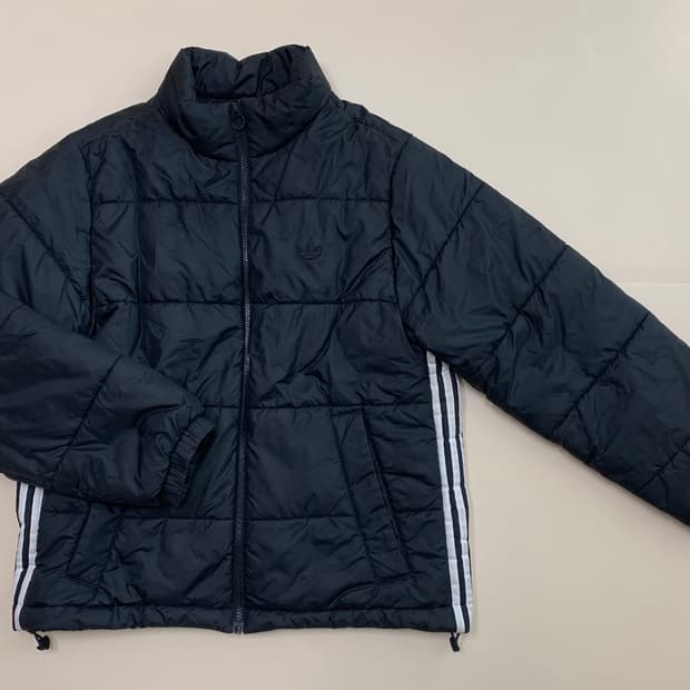 [L] 아디다스 패티드 스탠드 푸퍼 자켓