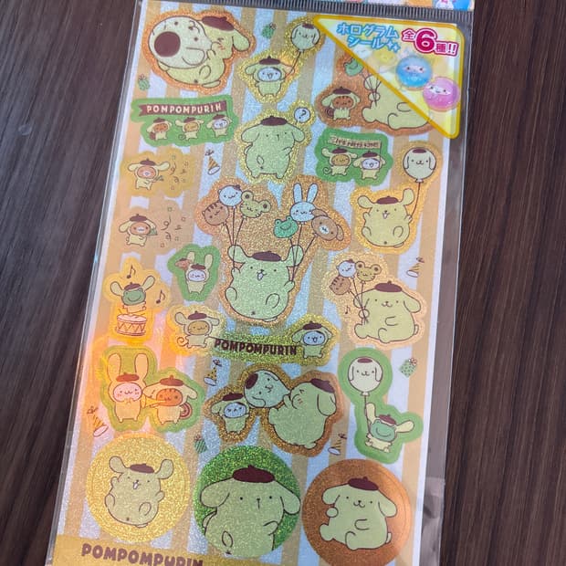 폼폼푸린 스티커